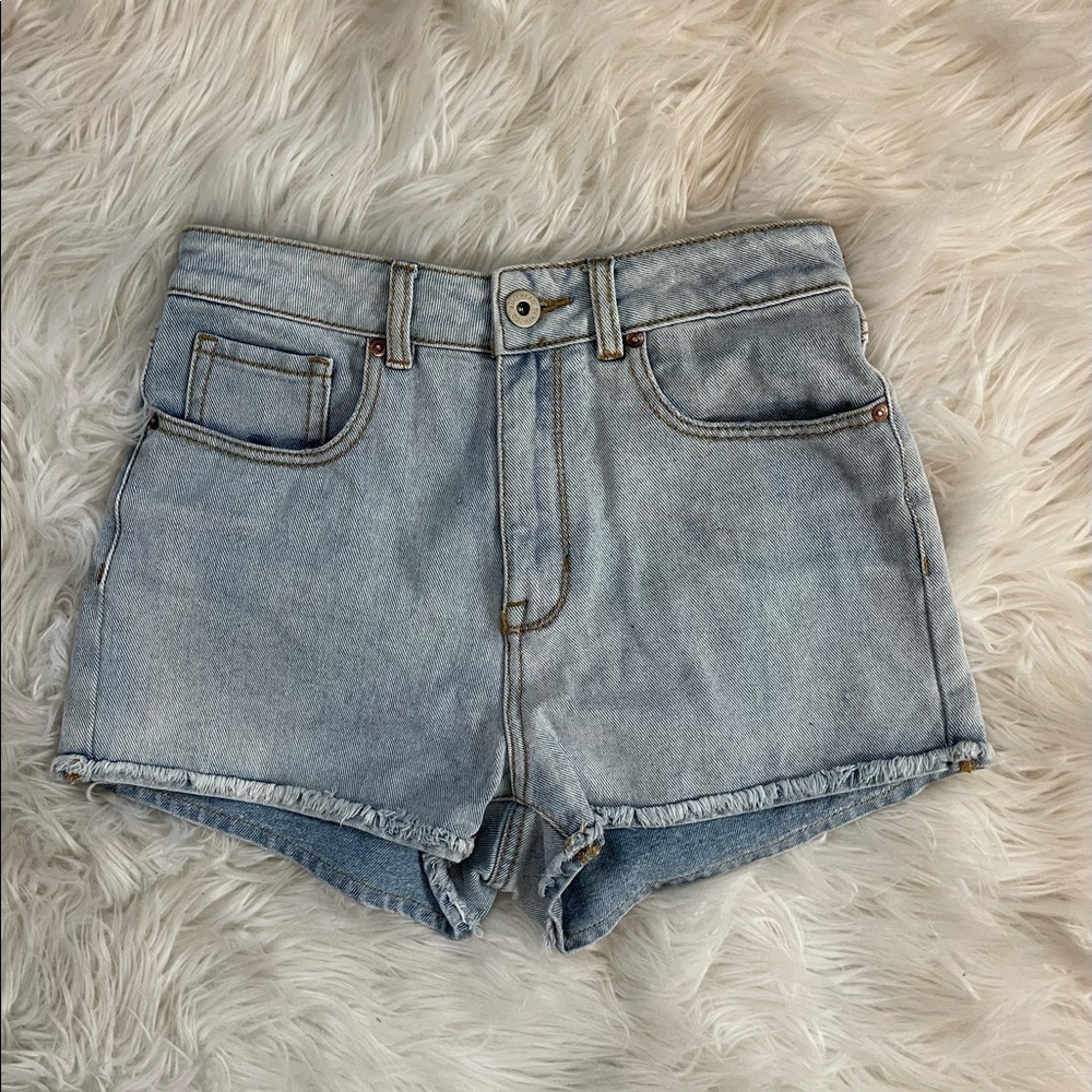 Denim highwaist shorts
